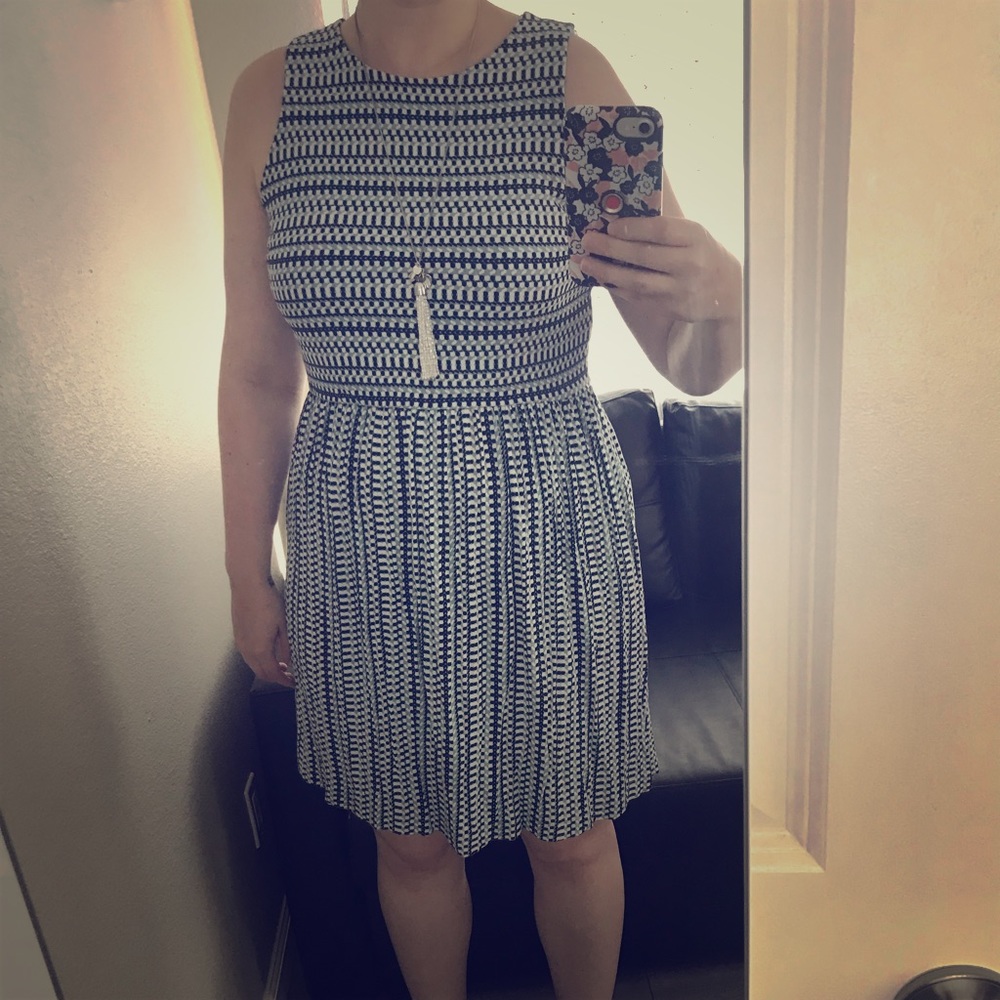 LOFT Summer A-Line Dress